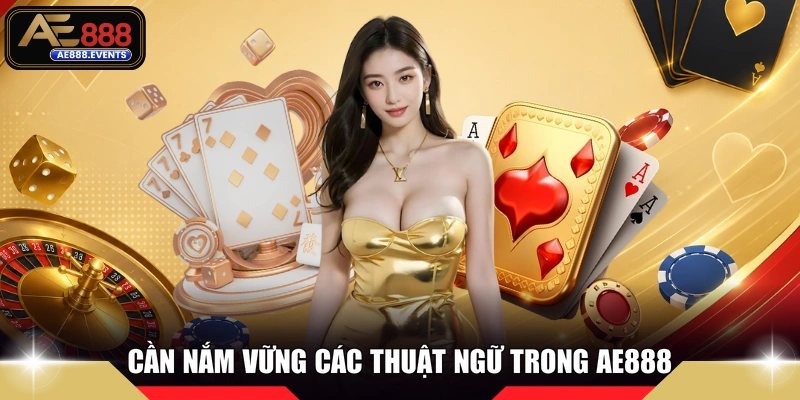 Cần nắm vững các thuật ngữ trong AE888